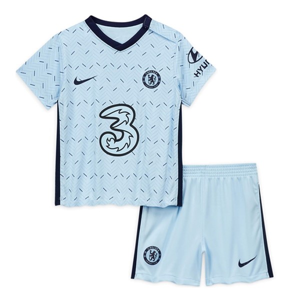 Trikot Chelsea Auswarts Kinder 2020-21 Blau Fussballtrikots Günstig